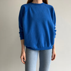 1980/90s Hanes Her Way Royal Blue Sweatshirt