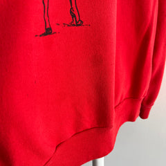 1970s Joan Spalding Autographed Sweatshirt - Made In Canada