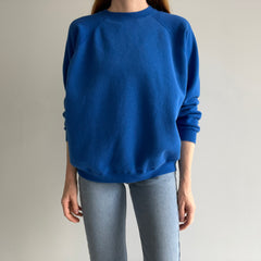 1980/90s Hanes Her Way Royal Blue Sweatshirt