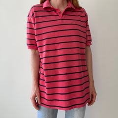 1990s Striped L.L. Bean Polo Shirt