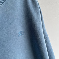 1990s Starter Brand Heavyweight Stone Blue Gray Sweatshirt