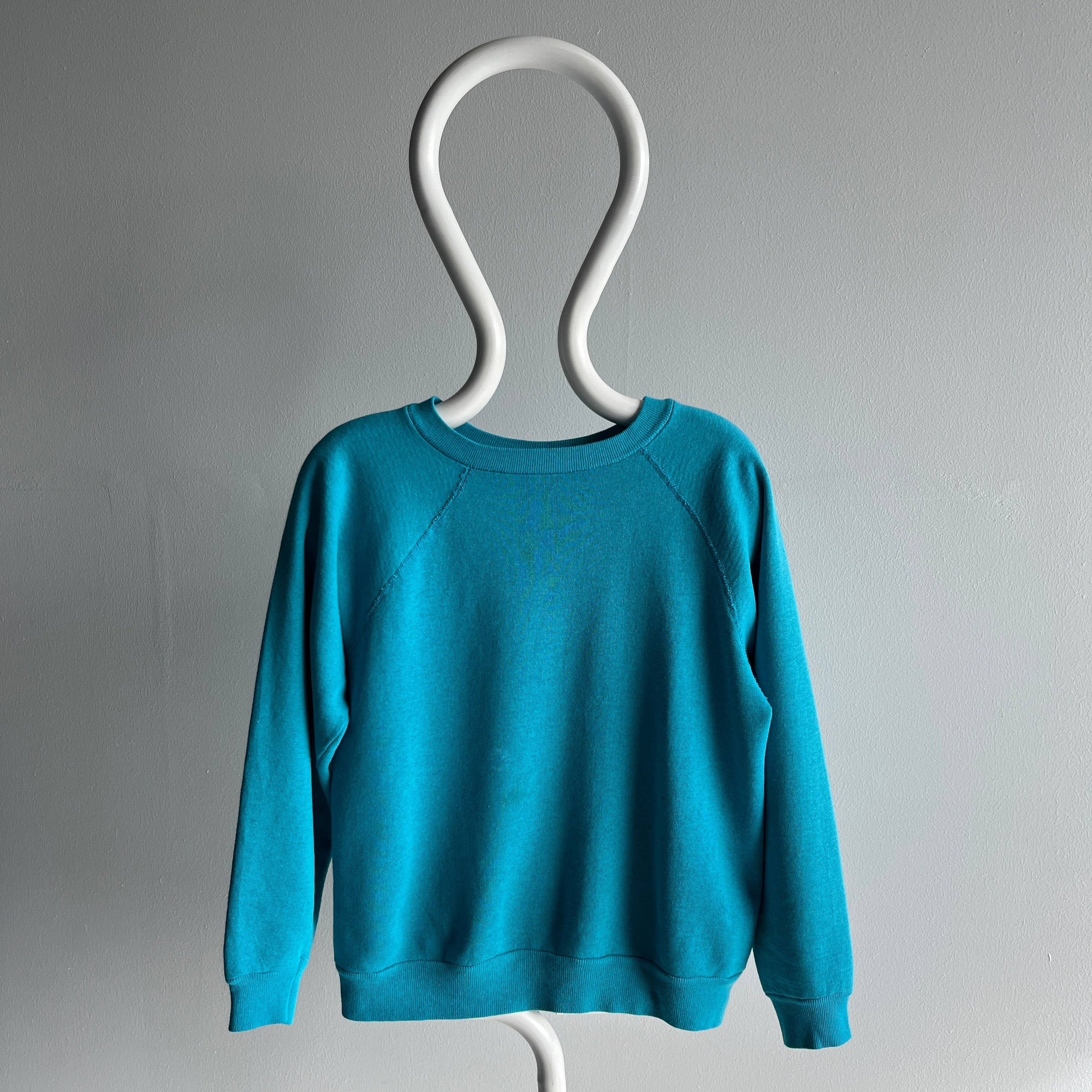 1980s Fiji Blue Raglan - Great Gauge Alert