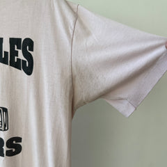 1990s Light Pink Los Angeles Raiders T Shirt