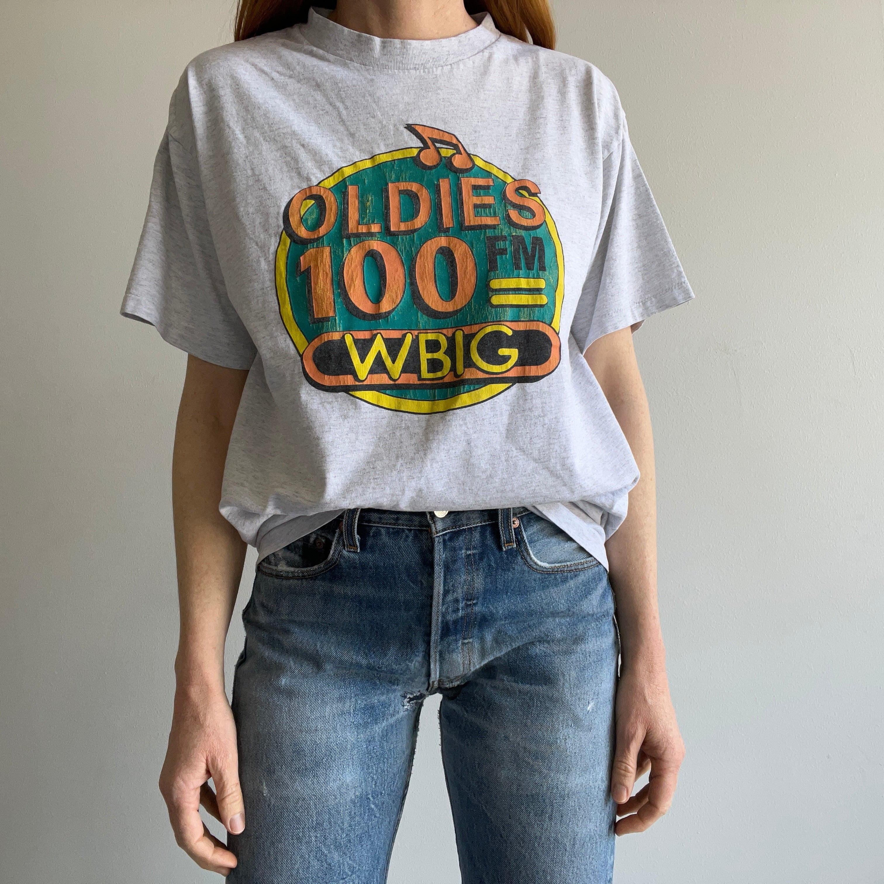 1980s Oldies 100FM WBIG - Washington DC - T-Shirt