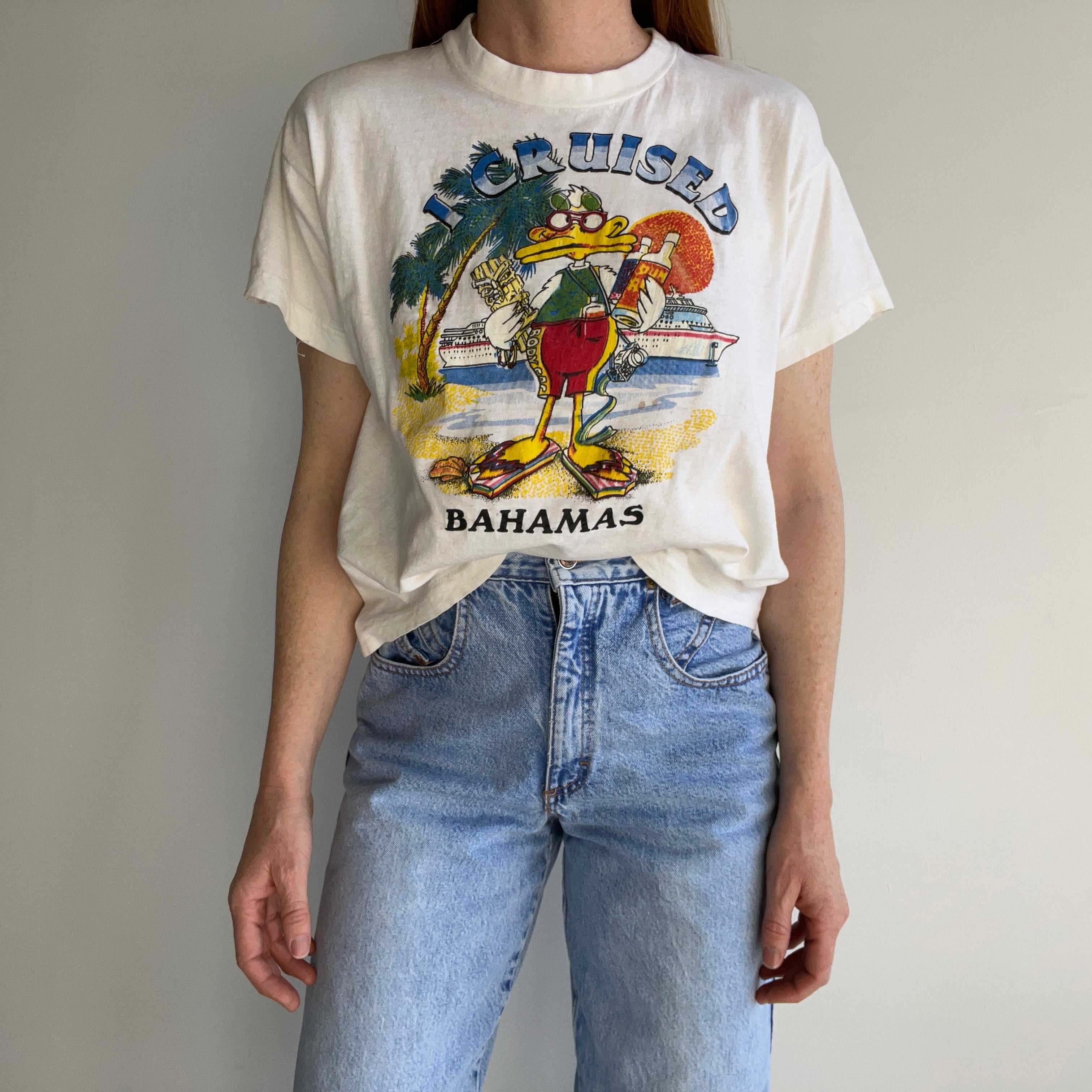 1980s Super Rad Bahamas Tourist T-Shirt !!!!