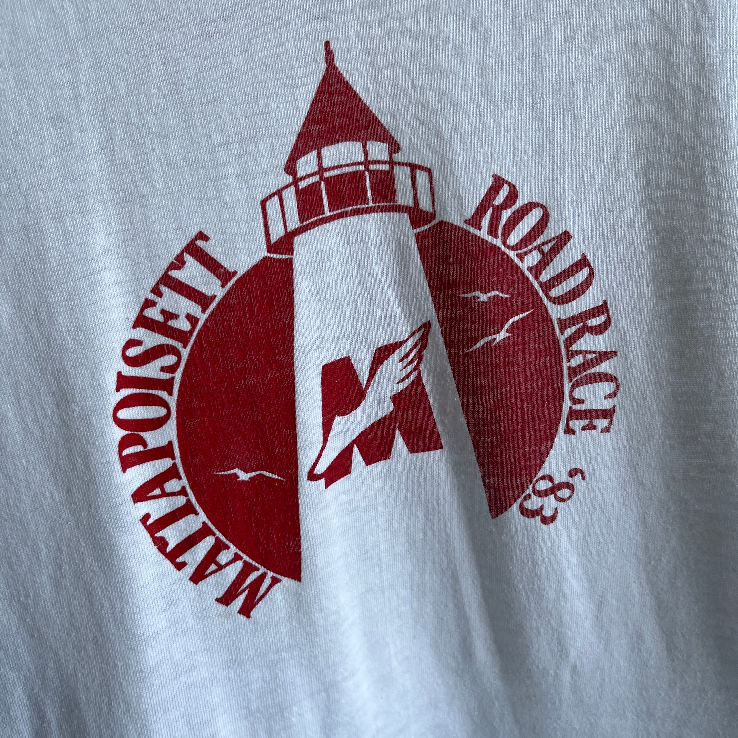 1983 Mattapoisett, MA Roadrace Ring T-Shirt