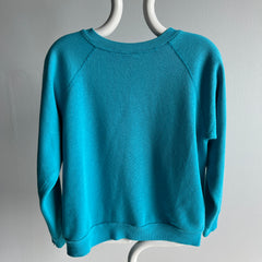 1980s Fiji Blue Raglan - Great Gauge Alert