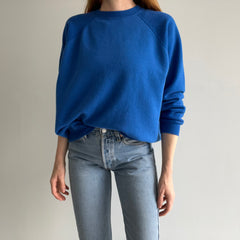 1980/90s Hanes Her Way Royal Blue Sweatshirt