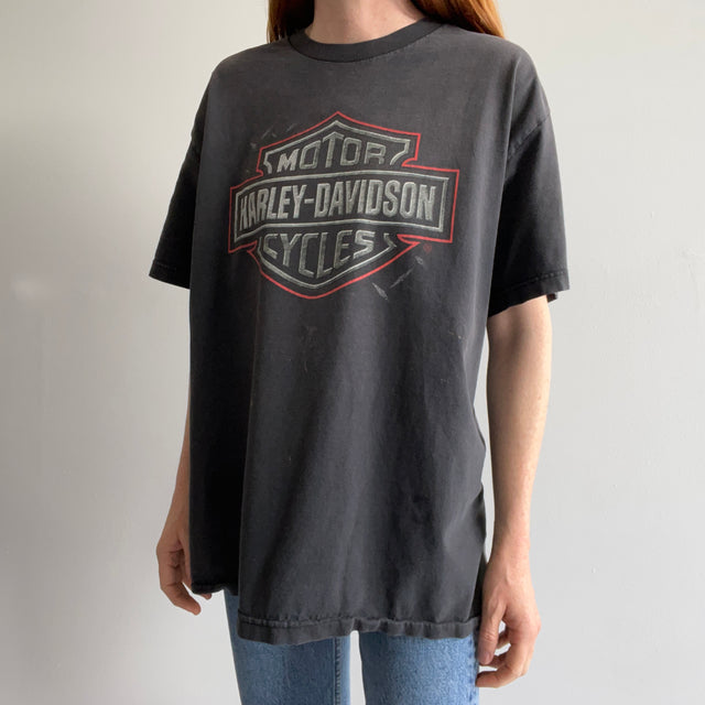 2015 (Not Vintage) Worn and Faded Harley T-Shirt