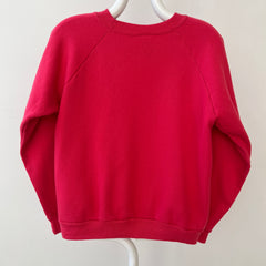 1980s/90s Pink Hanes Her Way Raglan Sweatshirt