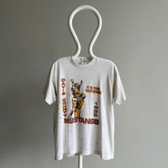 1996 Super Duper Mud Stained and Thin Football T-Shirt