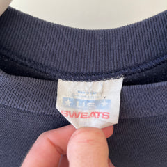 1980s/90s Michigan Wolverines DIY Cropped Raglan Sweatshirt