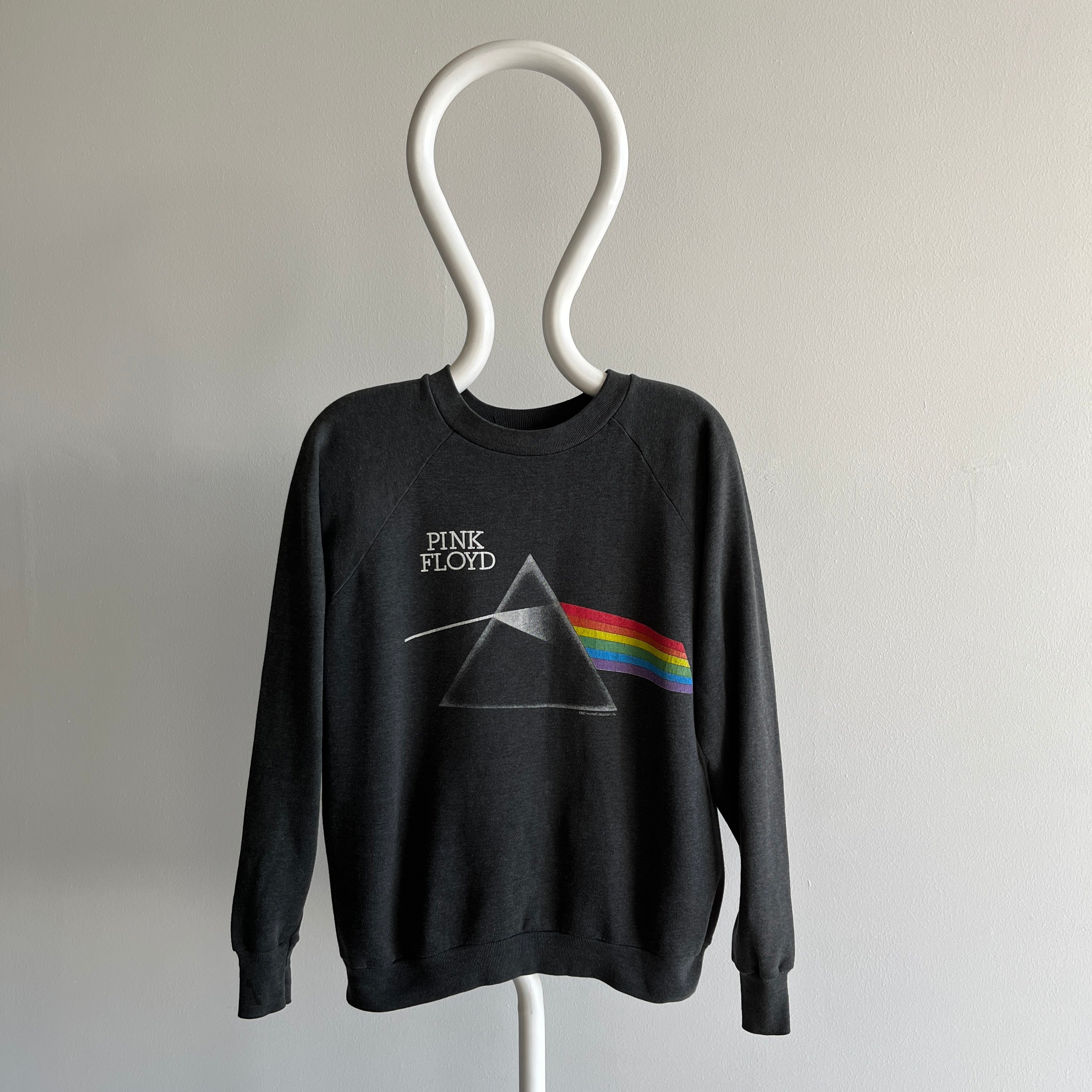 1987 Pink Floyd Front and Back Tour Sweatshirt on a Healthknit !!!