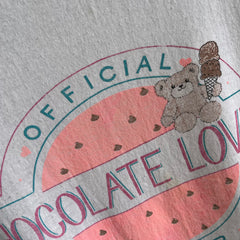 1986 Official Chocolate Lovers Club Paper Thin T-Shirt