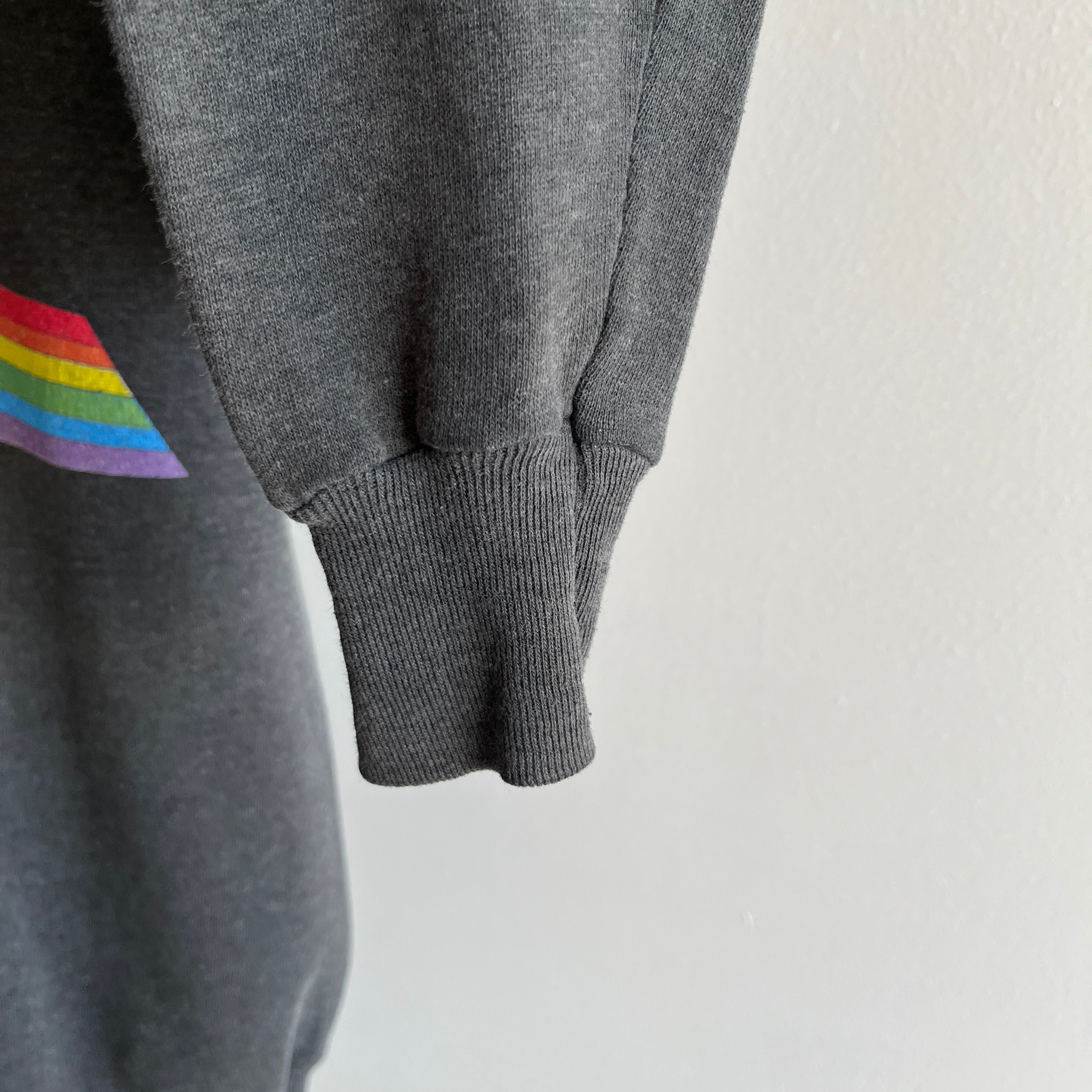 1987 Pink Floyd Front and Back Tour Sweatshirt on a Healthknit !!!