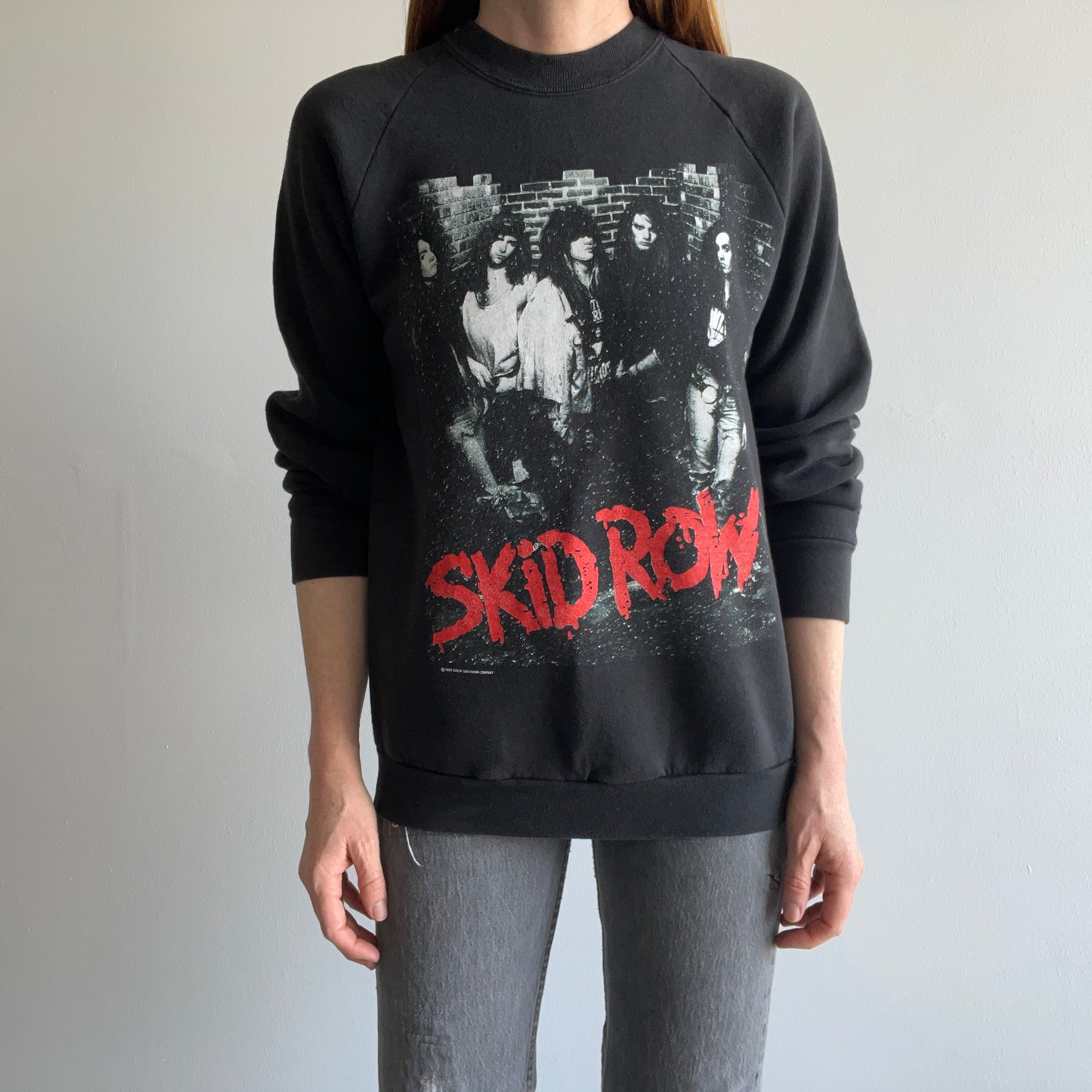 1990 Skid Row Self Titled Album Sweatshirt