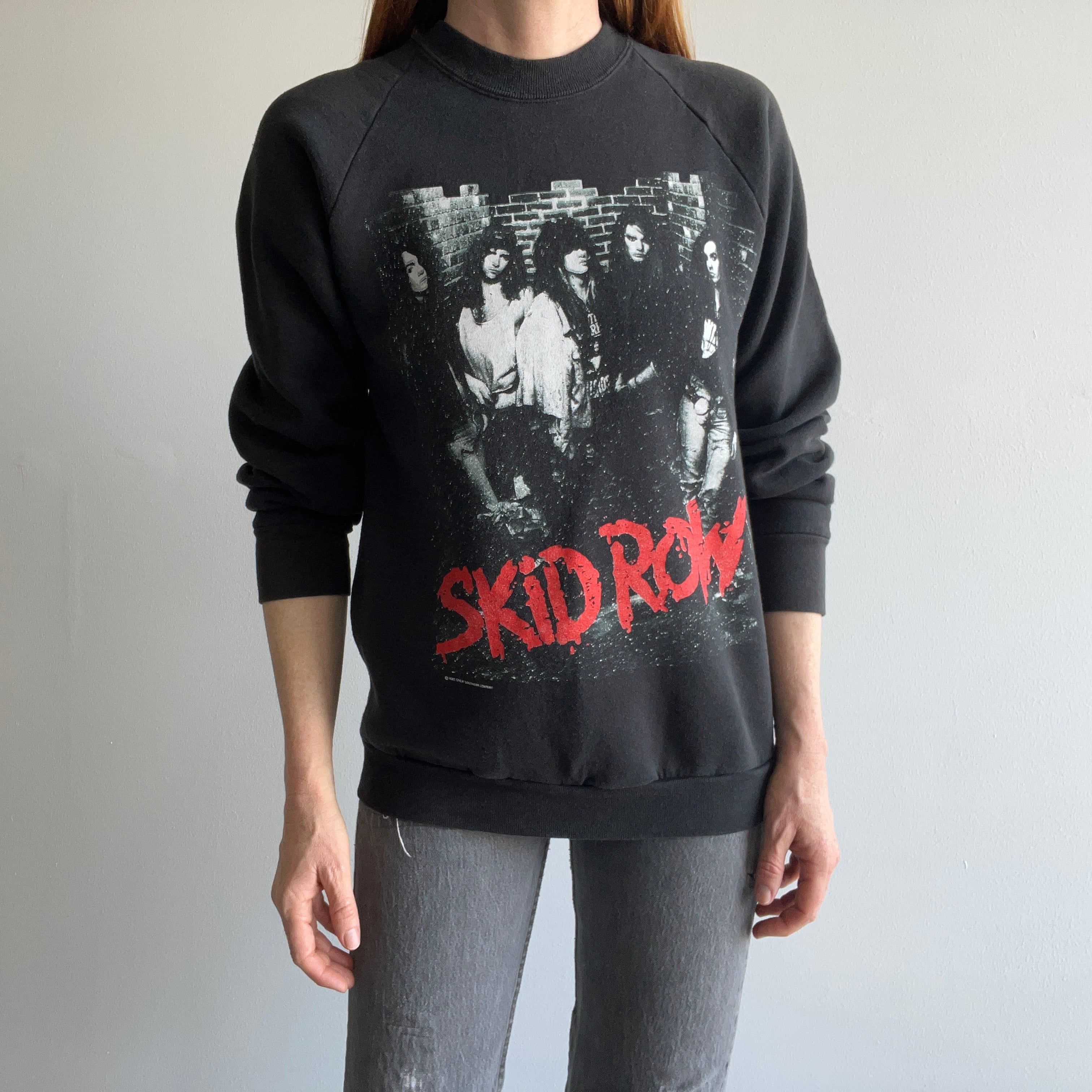 1990 Skid Row Self Titled Album Sweatshirt