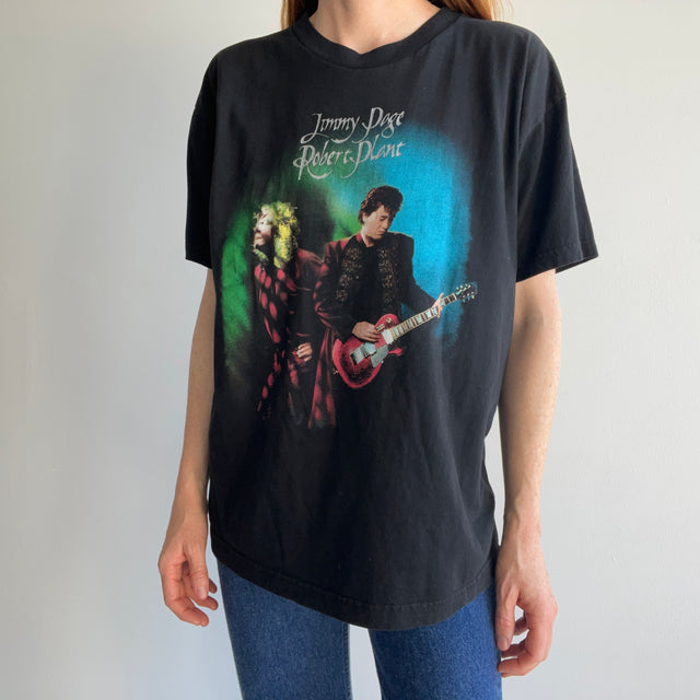 1998 Jimmy Page & Robert Plant of Led Zeppelin T-Shirt