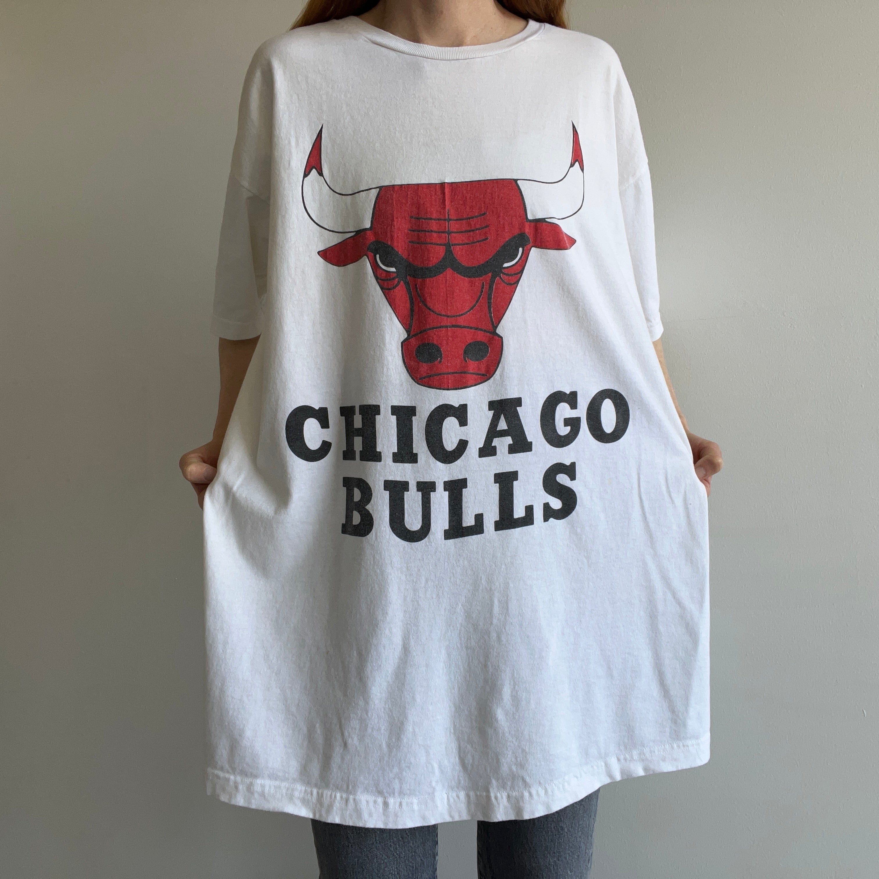 1980/90s Chicago Bulls Baggy T-Shirt/Dress – Red Vintage Co