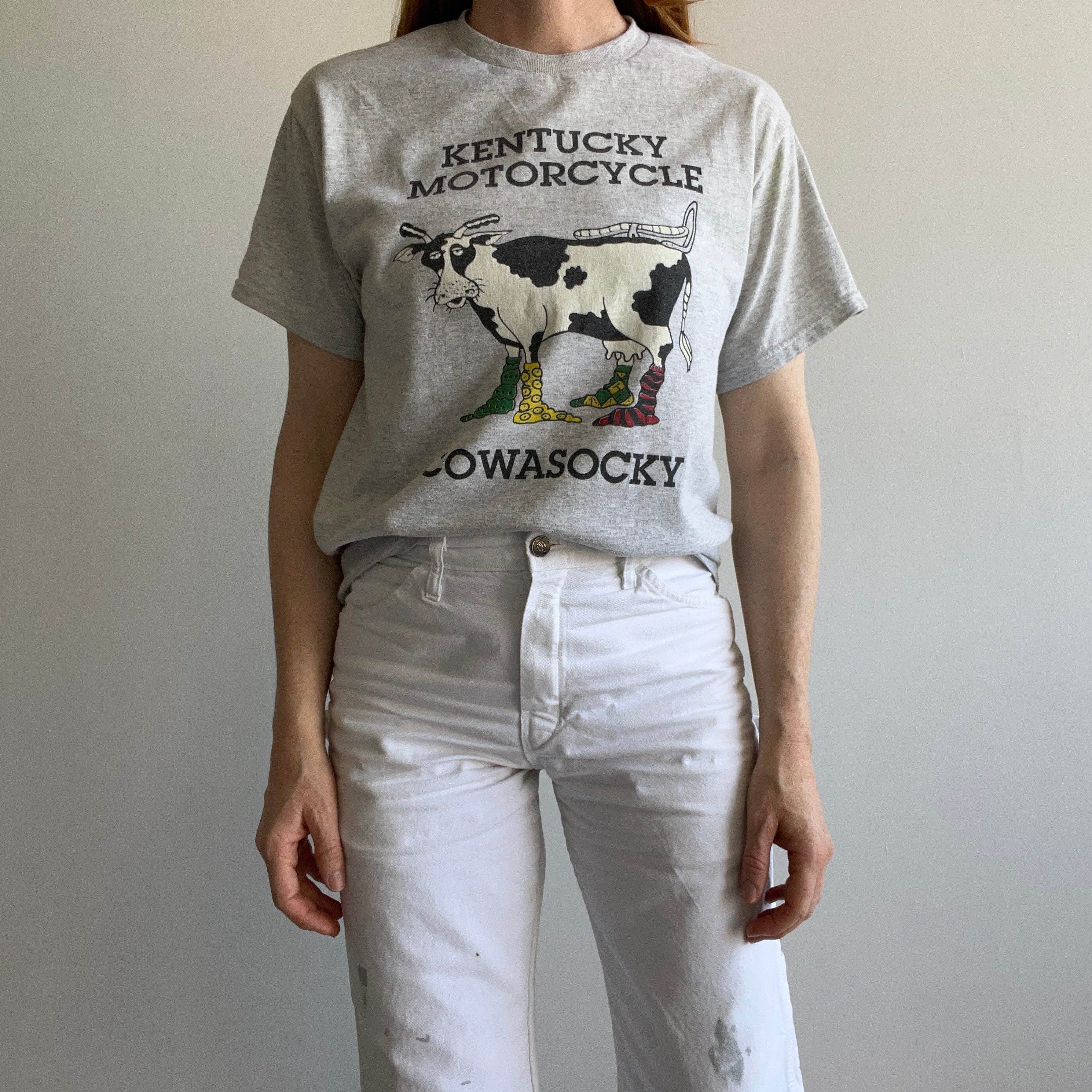 1990s Kentucky Motorcycle Cowasocky - V Important Sweatshirt