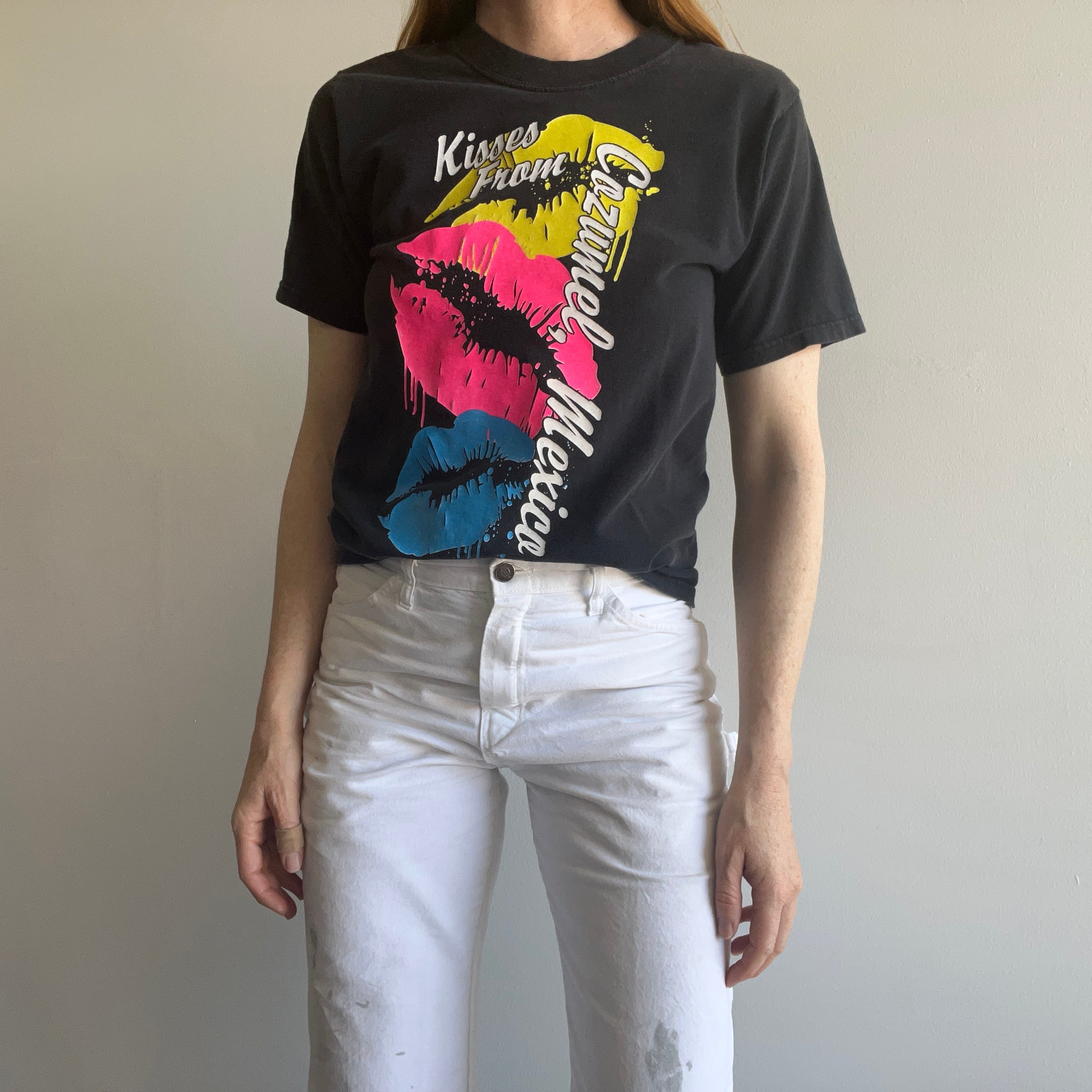 1990/2000s Kisses from Cozumel, Mexico T-Shirt