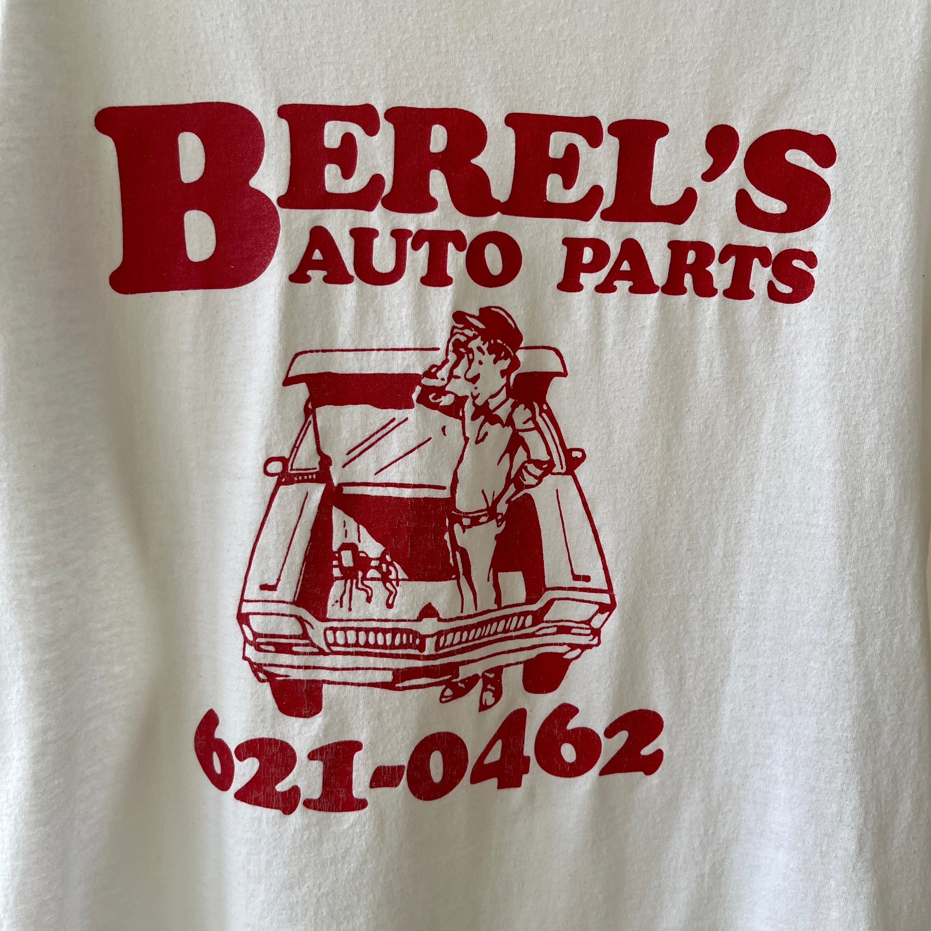 1970s Berel's Auto Parts T Shirt