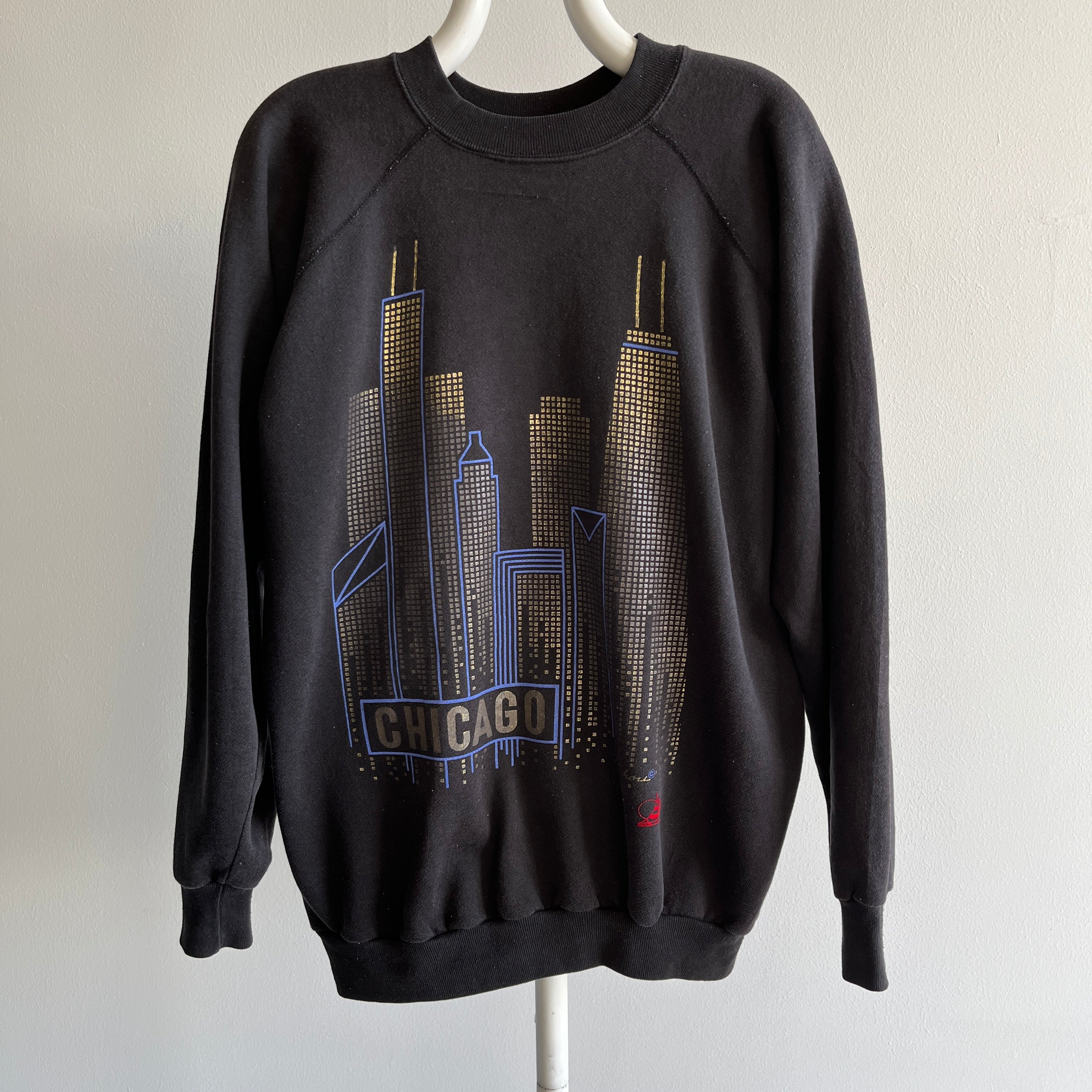 1980s Chicago Skyline Fabulous Tourist Sweatshirt
