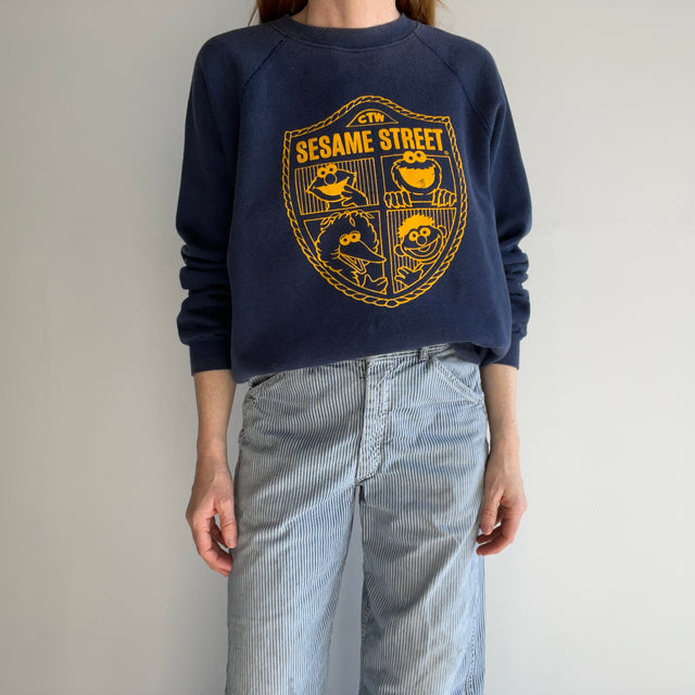 1980s Sesame Street Sweatshirt - WOWZA