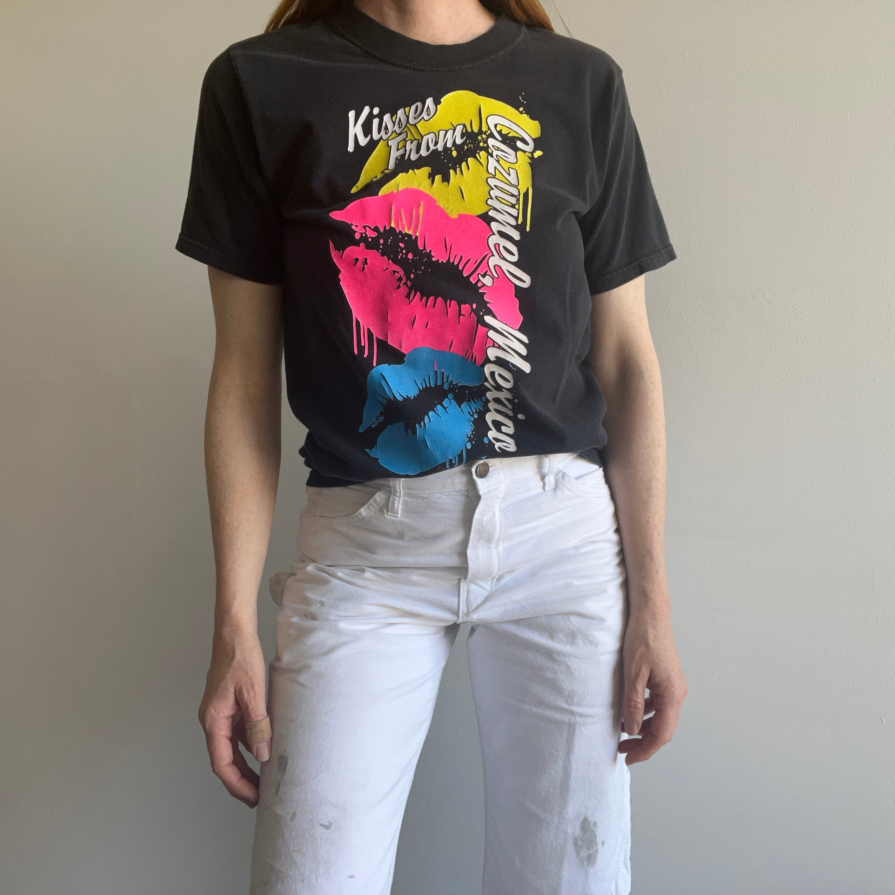 1990/2000s Kisses from Cozumel, Mexico T-Shirt