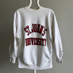 1980s St. John's University Reverse Weave Sweatshirt