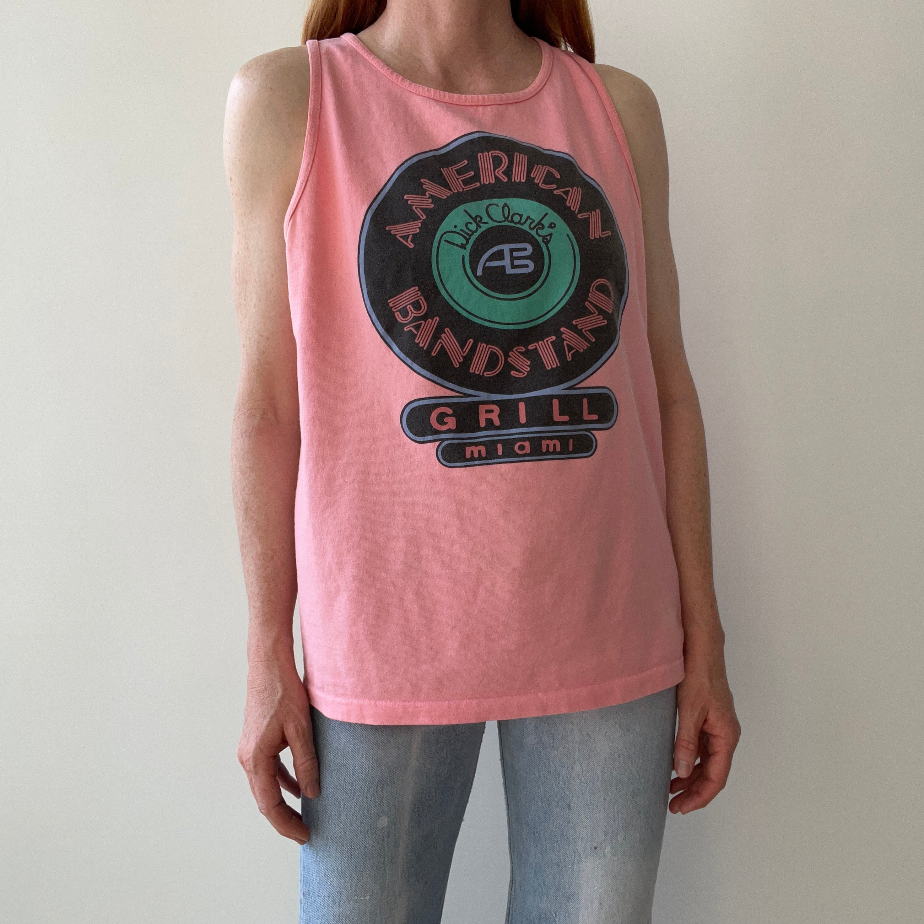 1980s Dick Clark's American Bandstand Grill, Miami Tank Top