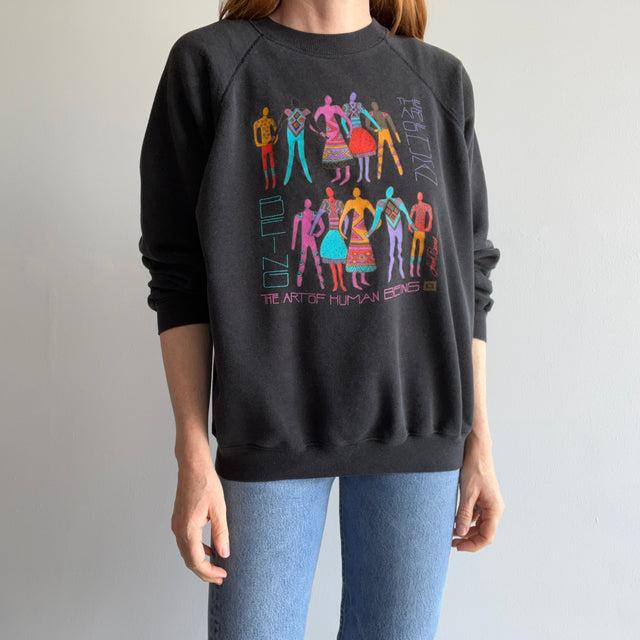 1980s The Art of Human Sweatshirt