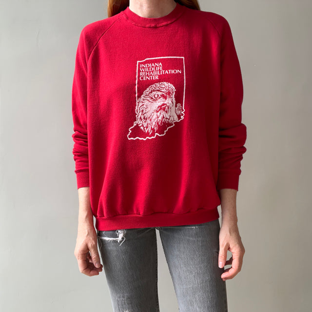 1980s Indiana Wildlife Rehab Center Sweatshirt