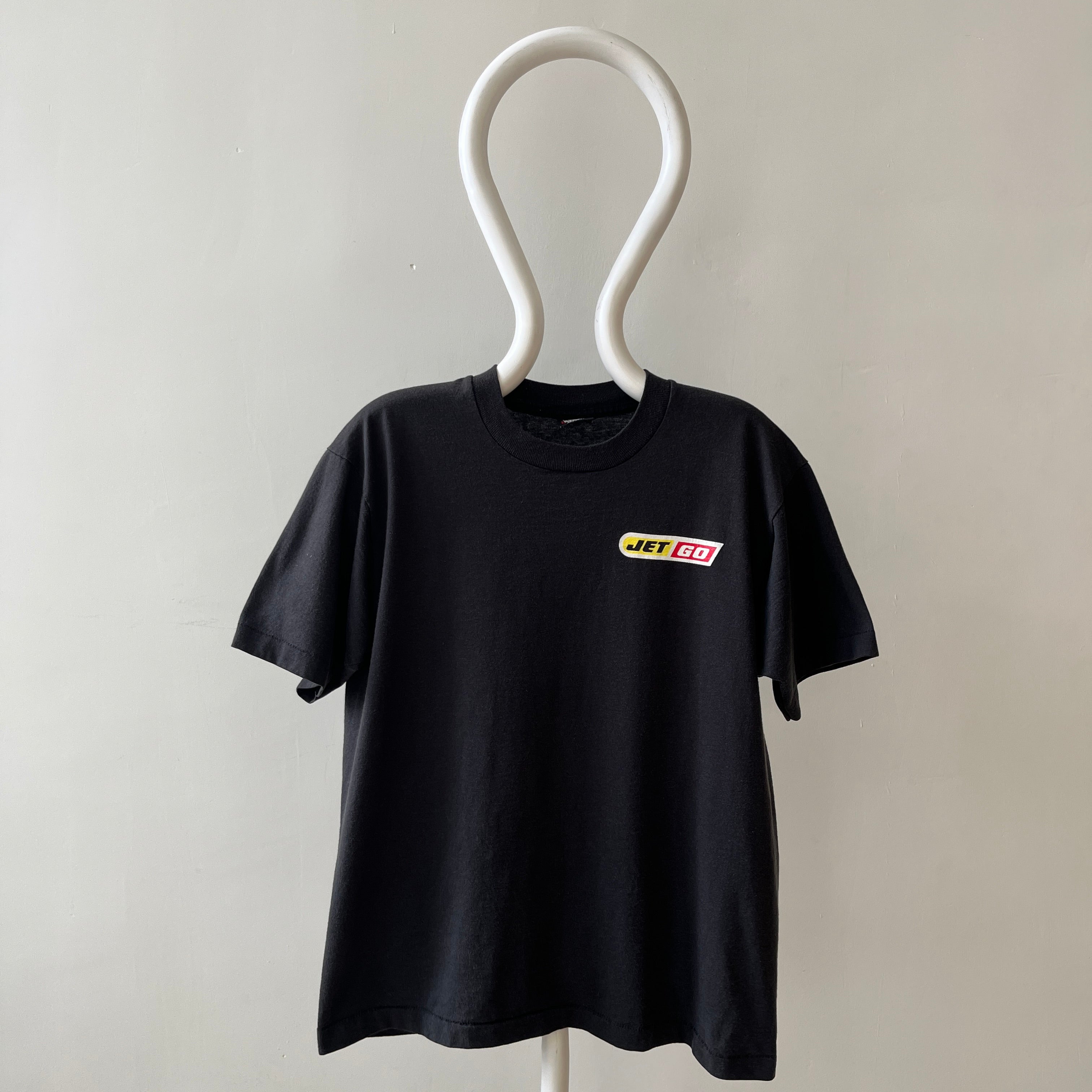 1980s Black Jet Go T Shirt