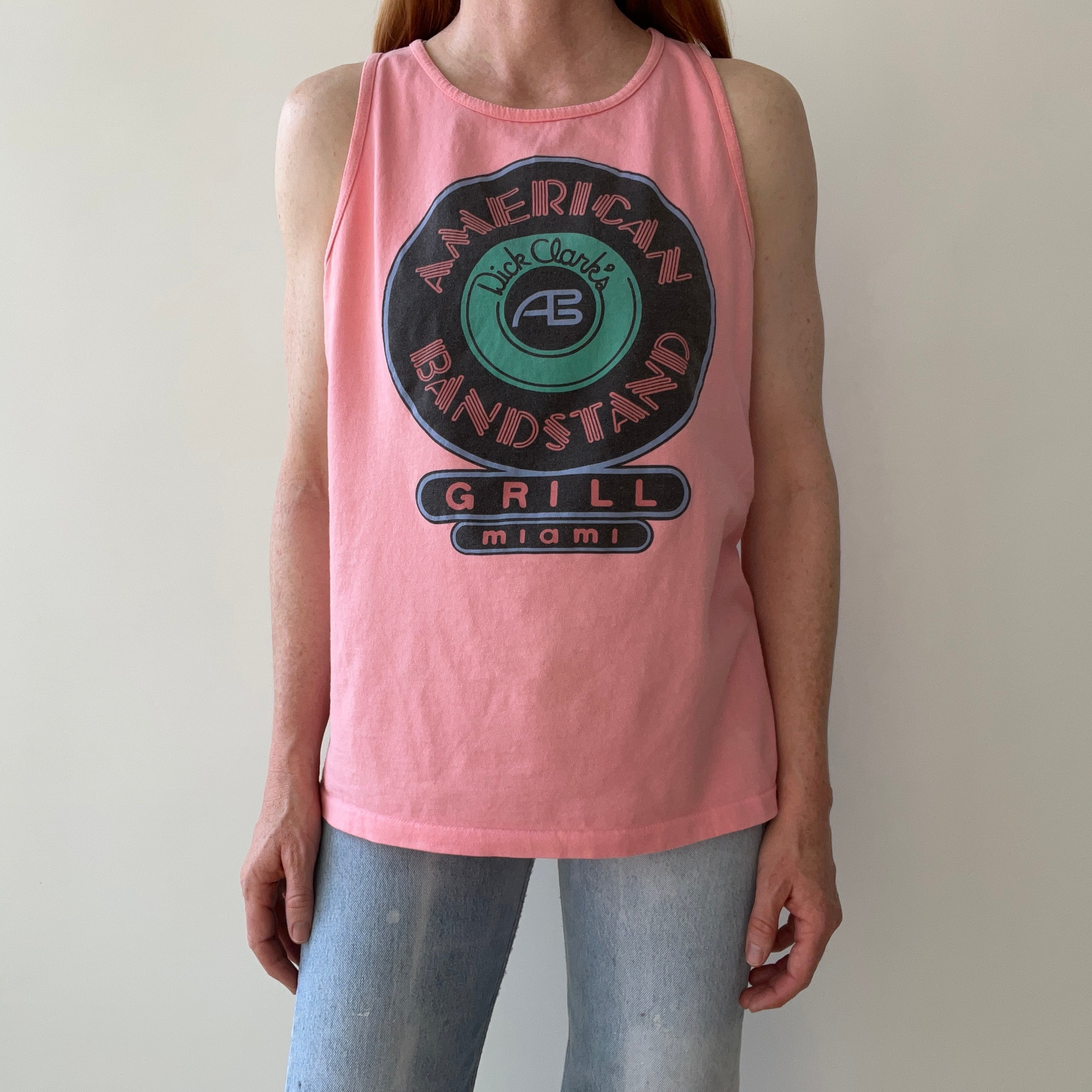 1980s Dick Clark's American Bandstand Grill, Miami Tank Top