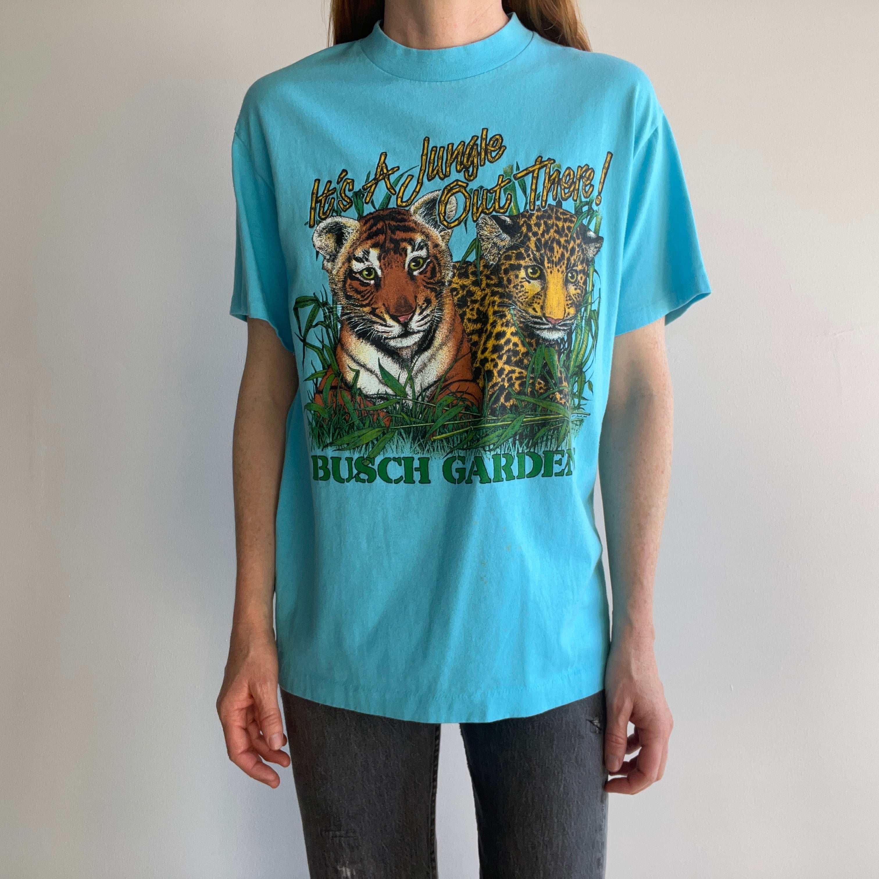 1980/90s Busch Gardens Kitty Cat T-Shirt