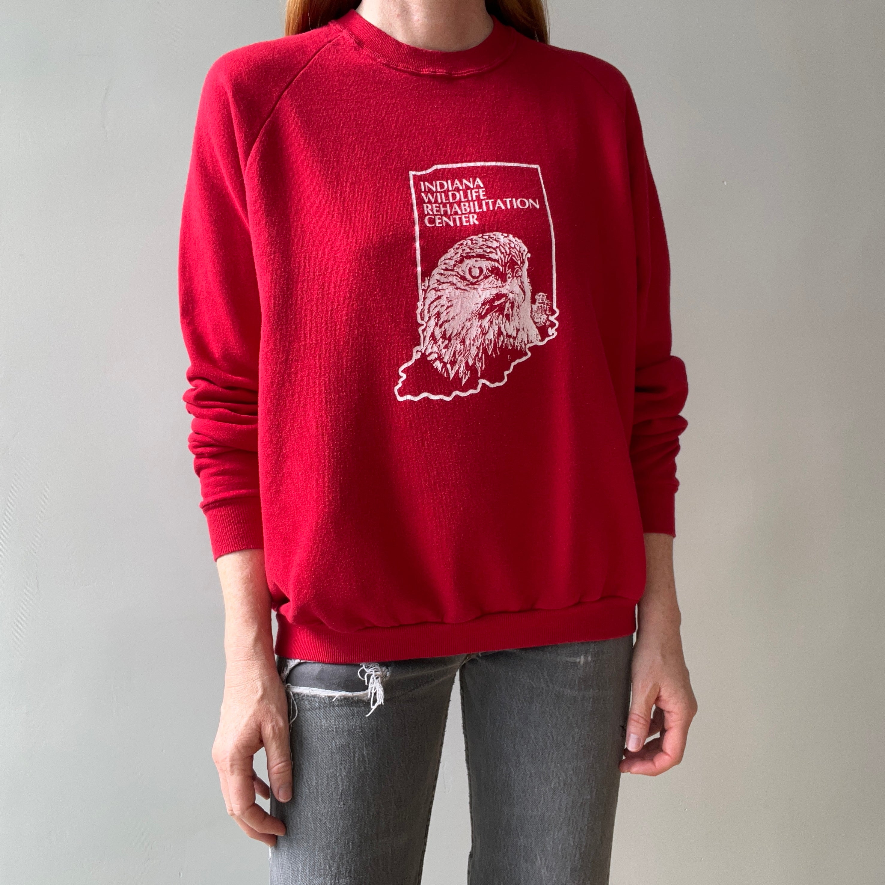 1980s Indiana Wildlife Rehab Center Sweatshirt