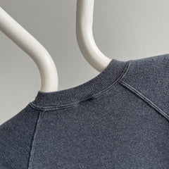 1980s Deep Gray Raglan by Jerzees