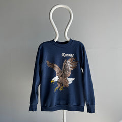 1990s Kansas Eagle Sweatshirt