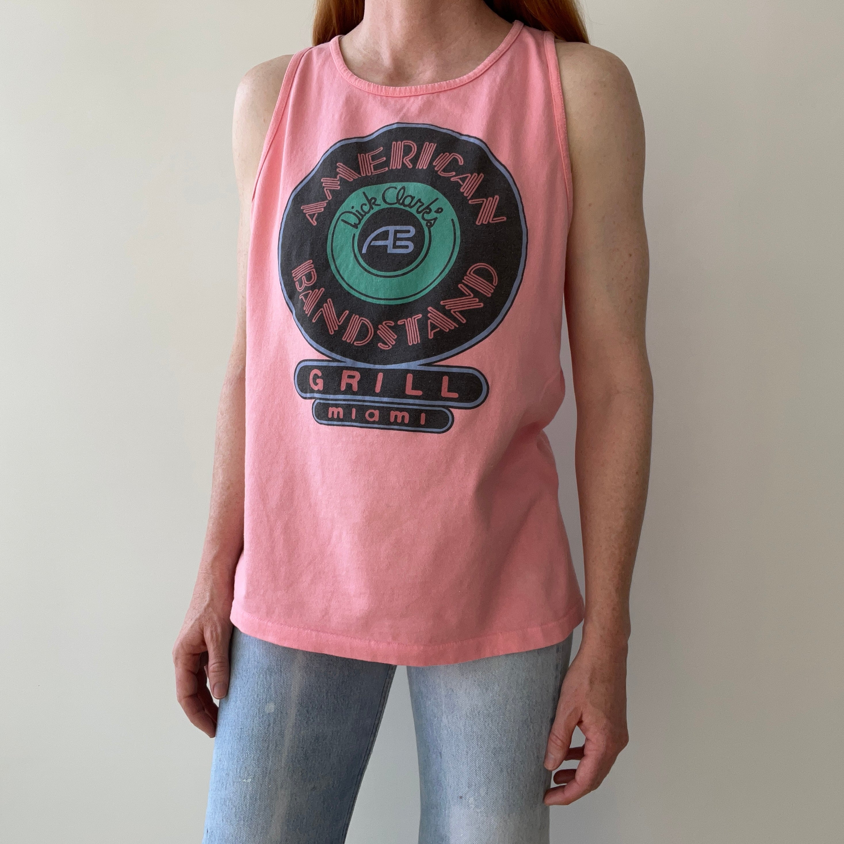 1980s Dick Clark's American Bandstand Grill, Miami Tank Top