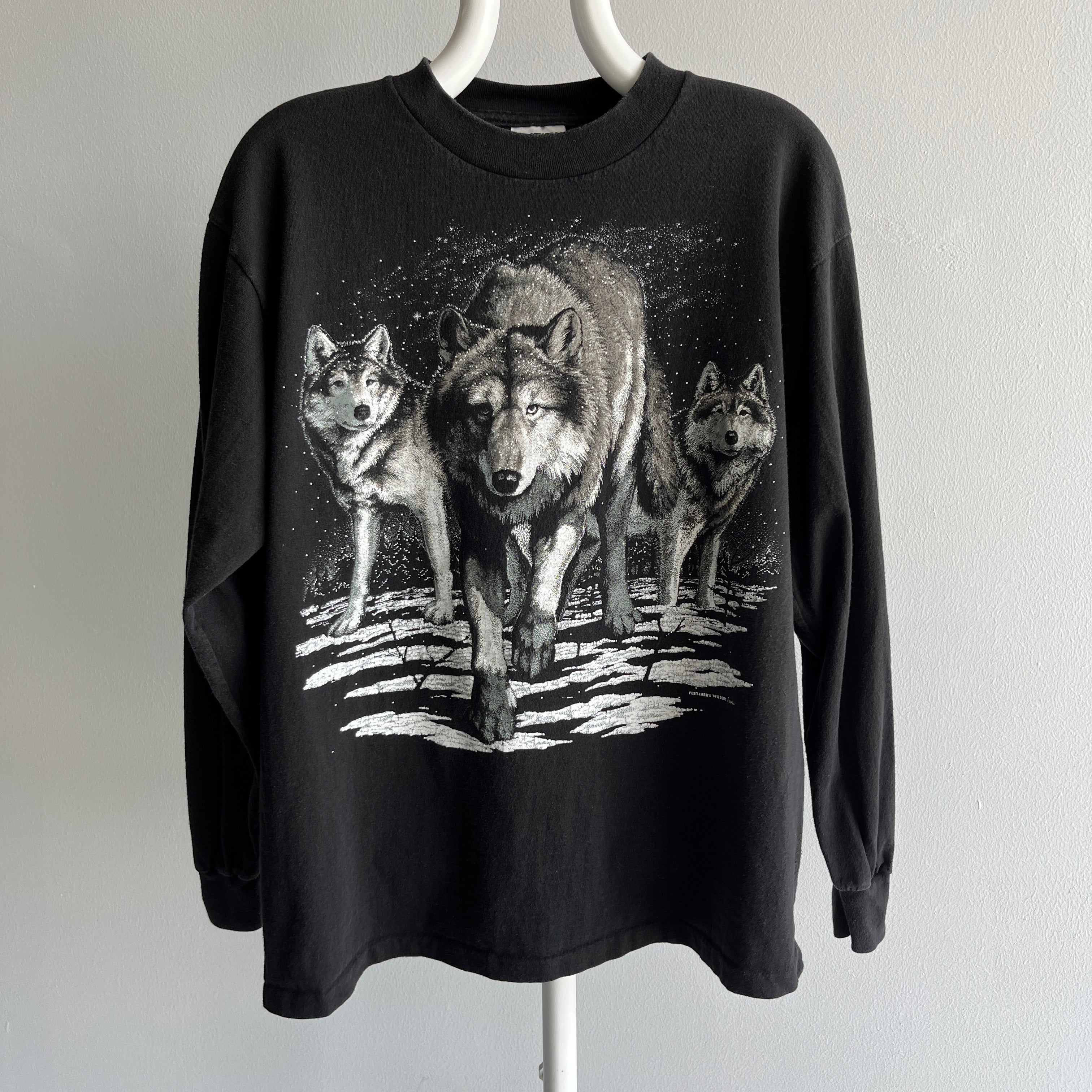 1994 Wolves Long Sleeve Cotton Shirt