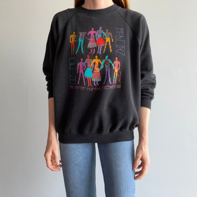 1980s The Art of Human Sweatshirt