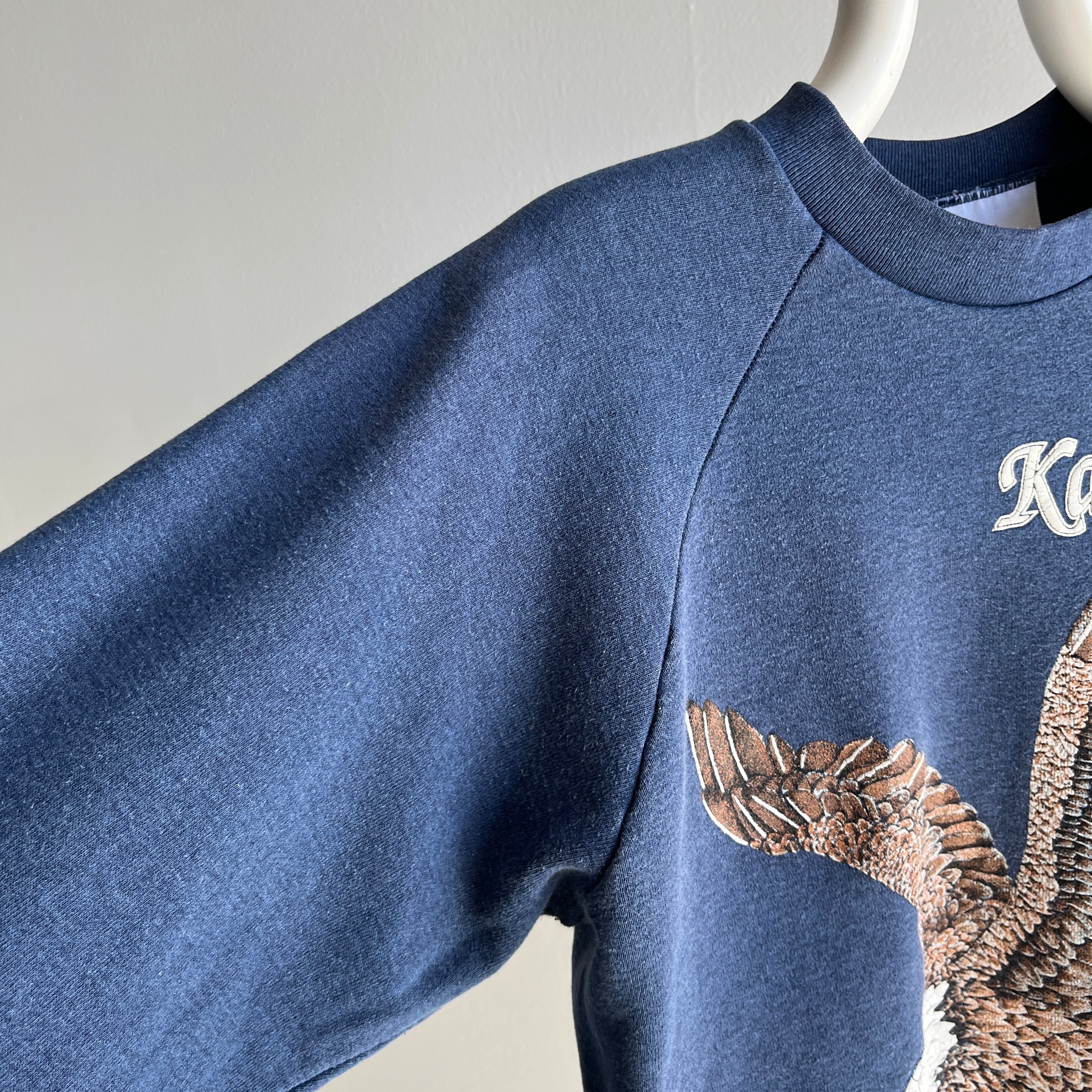 1990s Kansas Eagle Sweatshirt