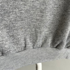 1980s McGreggor Single V Blank Gray Sweatshirt