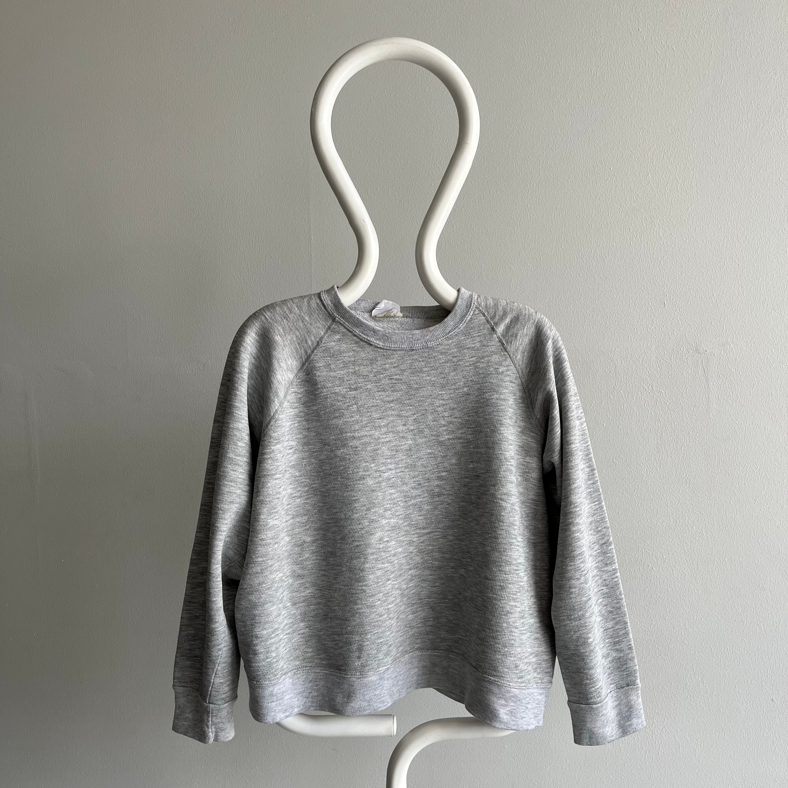 1980s The Perfect Gray Sweatshirt