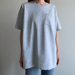 1980s FOTL Gray Pocket T-Shirt (XXXL tagged)