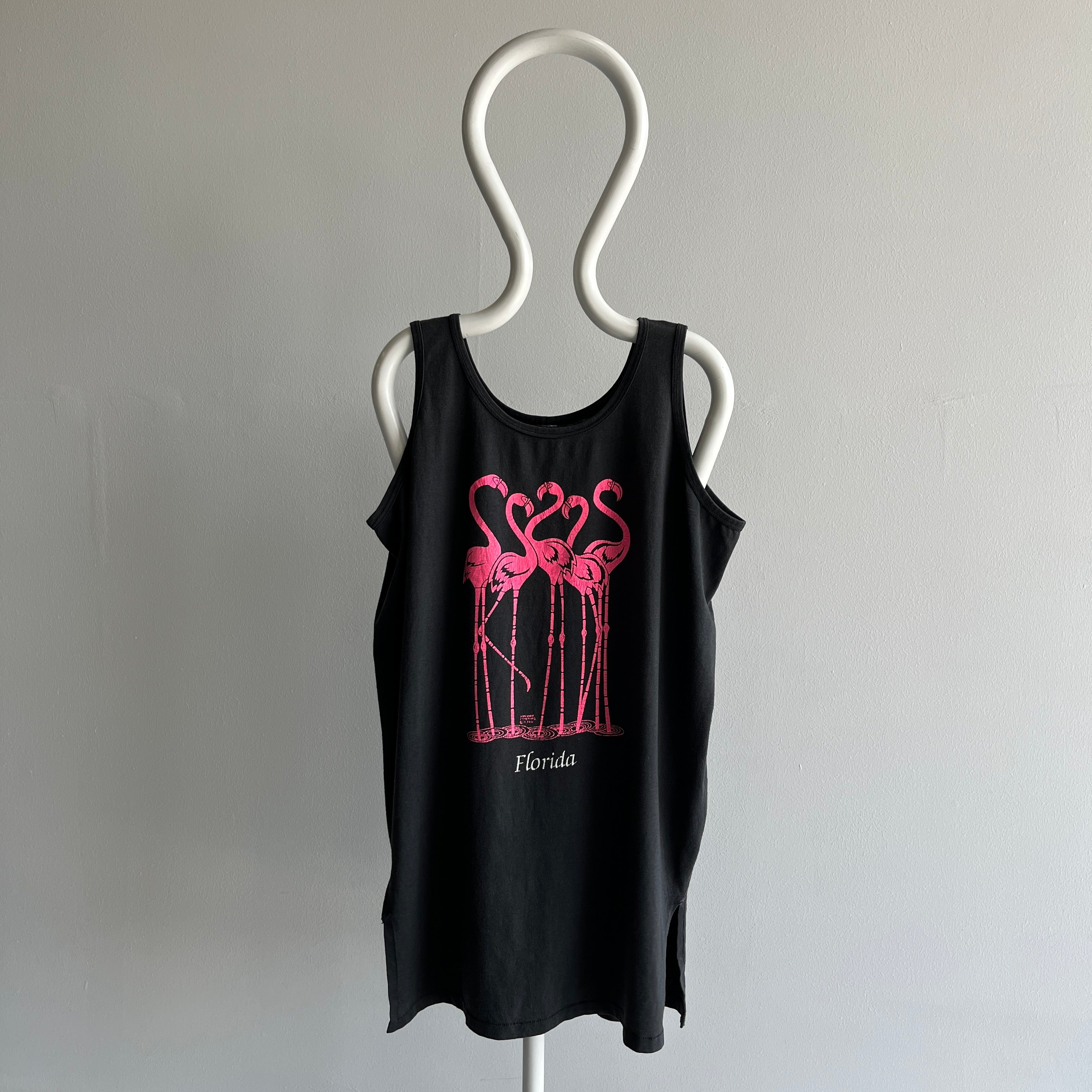 1986 or 1988 Flamingo Tank Top