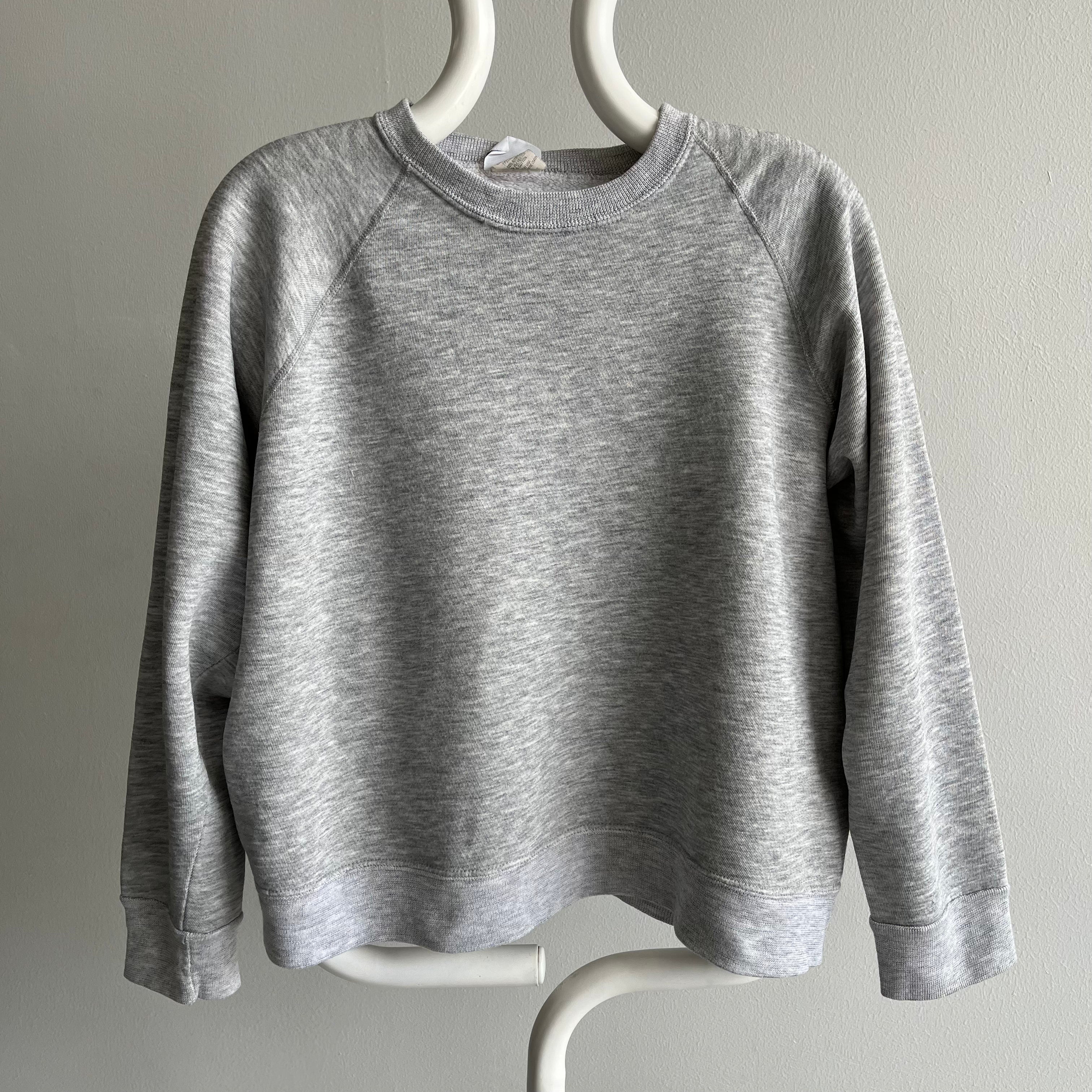 1980s The Perfect Gray Sweatshirt