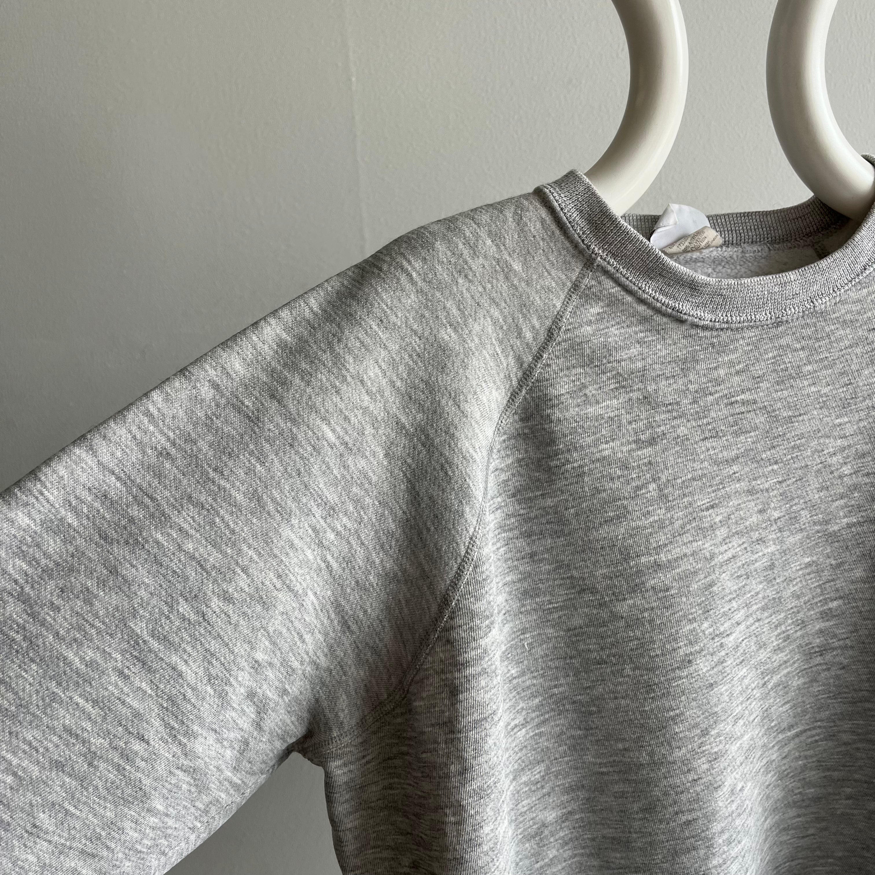 1980s The Perfect Gray Sweatshirt