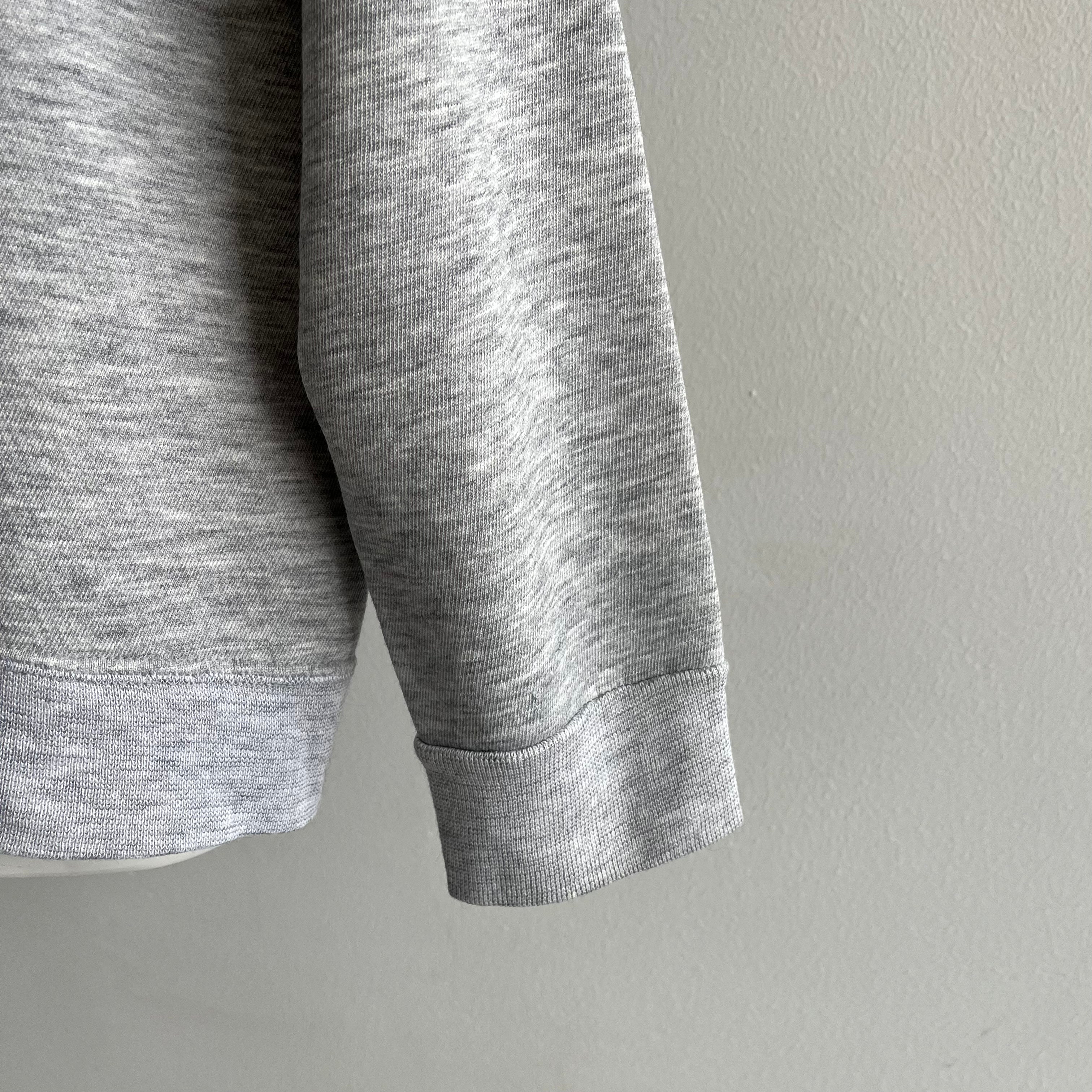 1980s The Perfect Gray Sweatshirt